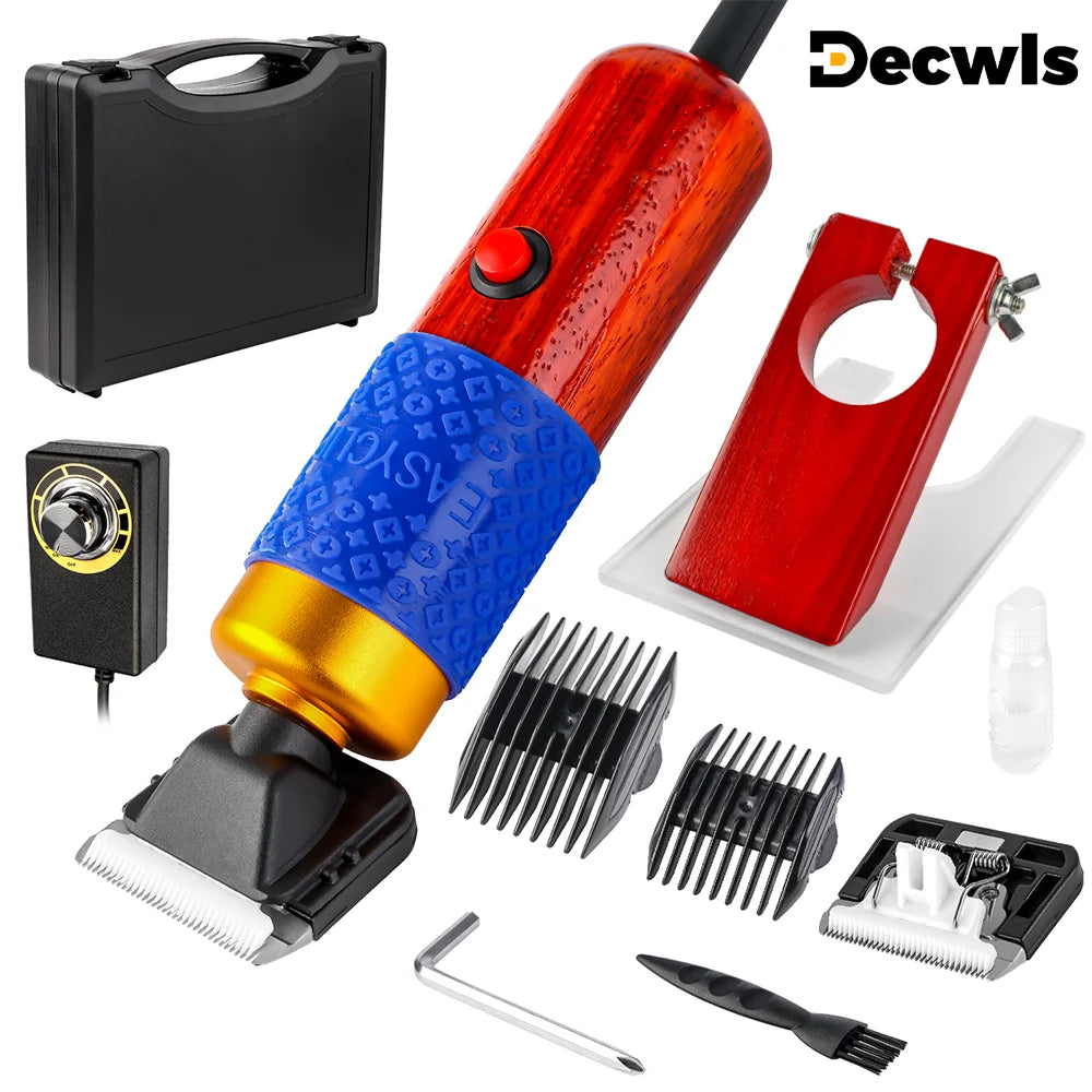 200W Professional Carpet Tufting Shears & Trimmer with Shearing Guide - 1