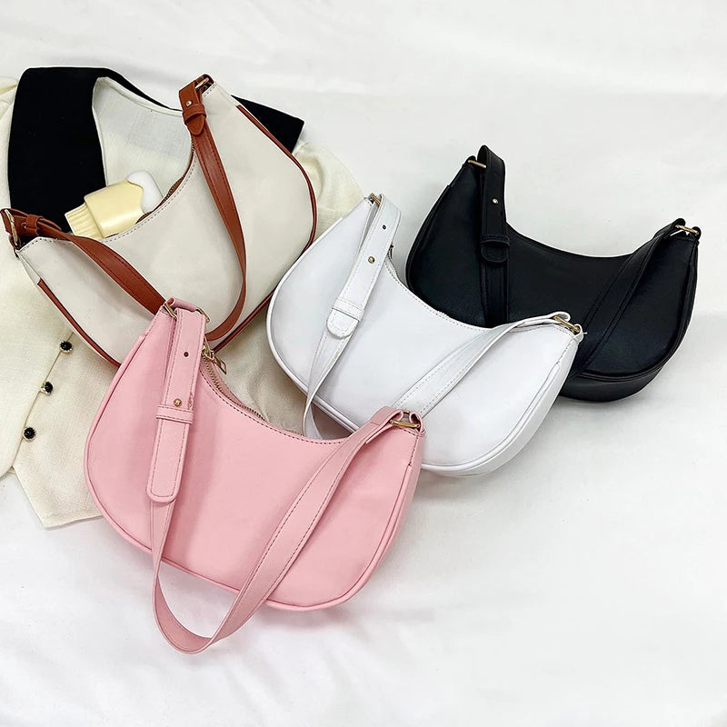 Luxury Stone Pattern Shoulder Bag
