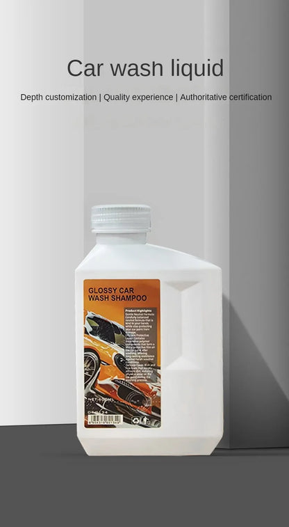 Concentrated Car Wash Shampoo & Protective Wax Liquid