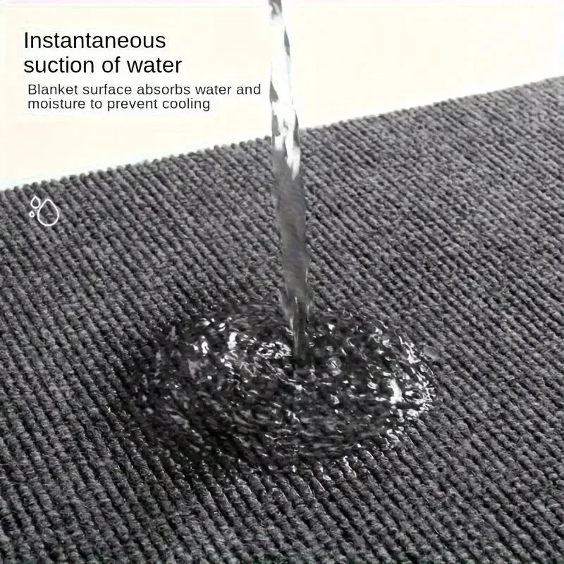 Peel and Stick Non-Slip Floor Mat - Cut-to-Fit Waterproof Carpet Roll
