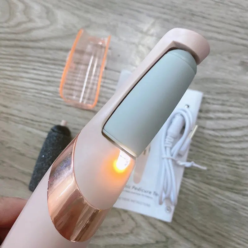 Electric Foot Callus Remover - Cordless Rechargeable File - 9
