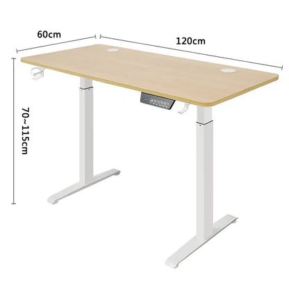 Electric Height Adjustable Standing Desk - Motorized Sit-Stand Home Office