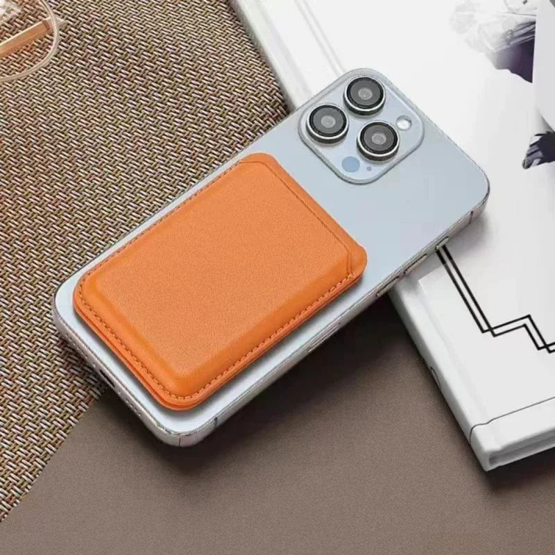 Magnetic MagSafe Leather Wallet Case with Stand for iPhone 16 15 14 13 12 - 6