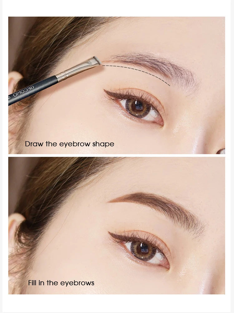 Precision Makeup Brush: Versatile Tool for Eyeliner, Brows & Eyeshadow