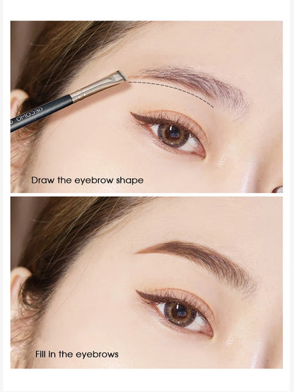 Precision Makeup Brush: Versatile Tool for Eyeliner, Brows & Eyeshadow