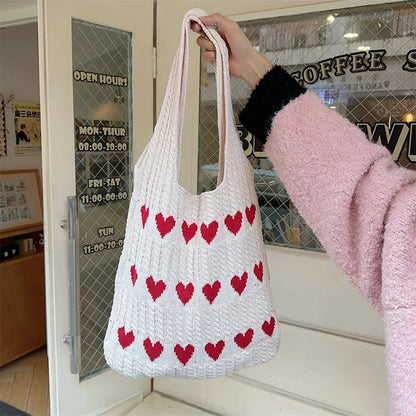 Luxury Woven Knitted Tote