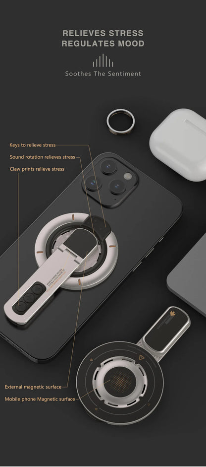 360° Magnetic Phone Stand & Ring Holder for MagSafe iPhones