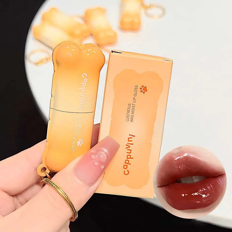 PINKCOCO Mirror Lip Glaze - Shiny Long-Lasting Hydrating Lip Gloss - 5