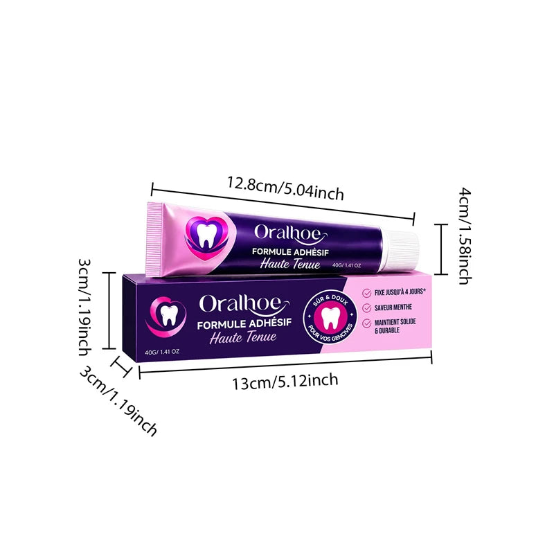 Silicone Denture Reline Cushion - Comfort Stabilizing Pad for Dentures