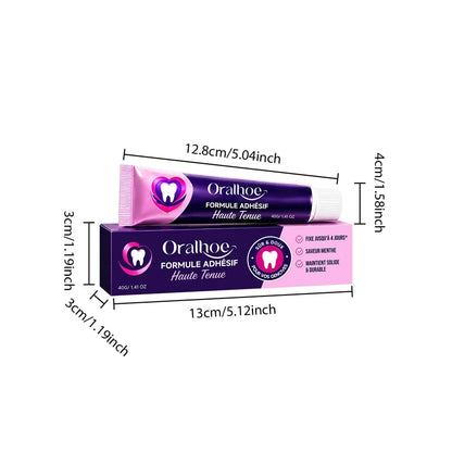 Silicone Denture Reline Cushion - Comfort Stabilizing Pad for Dentures