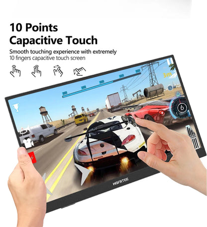 16" Portable Touch Monitor 1920x1200 FHD IPS Display for Laptop & Gaming