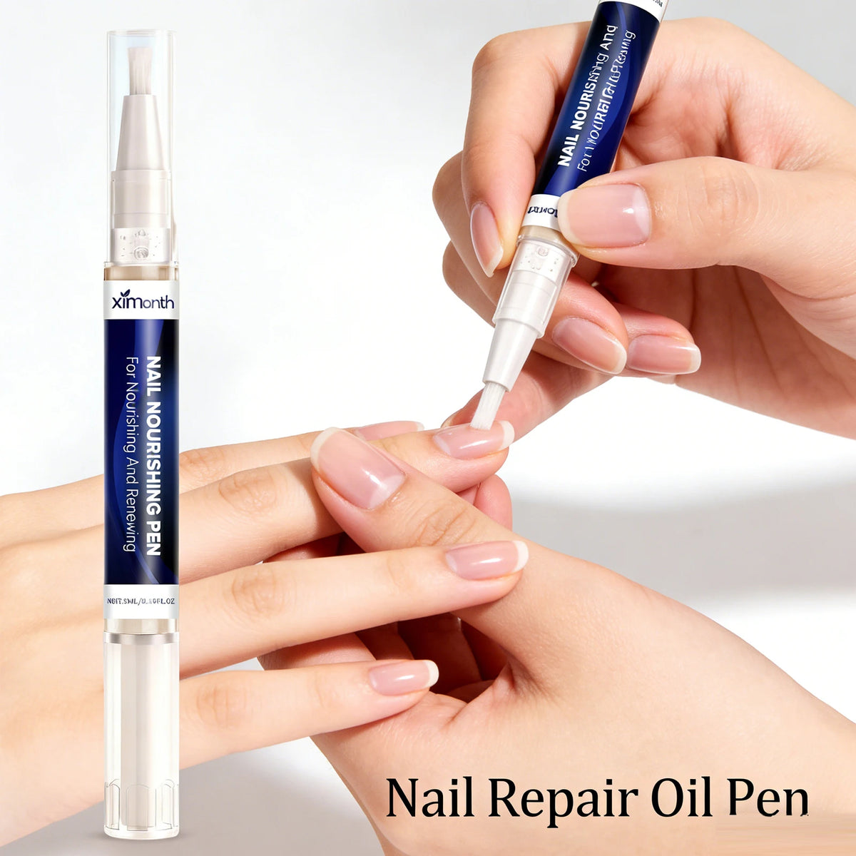 Nail Repair Essence Pen - Deep Nourishing Cuticle Oil for Dry, Damaged Nail Care
