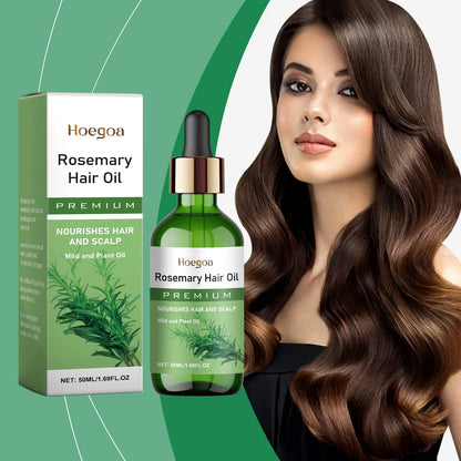 Rosemary Hair Growth Oil - Natural Scalp Nourishing & Hair Thickening Serum