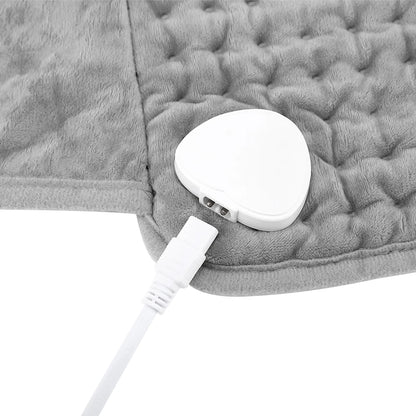 Electric Heated Lumbar Support Belt for Back Pain & Abdominal Relief