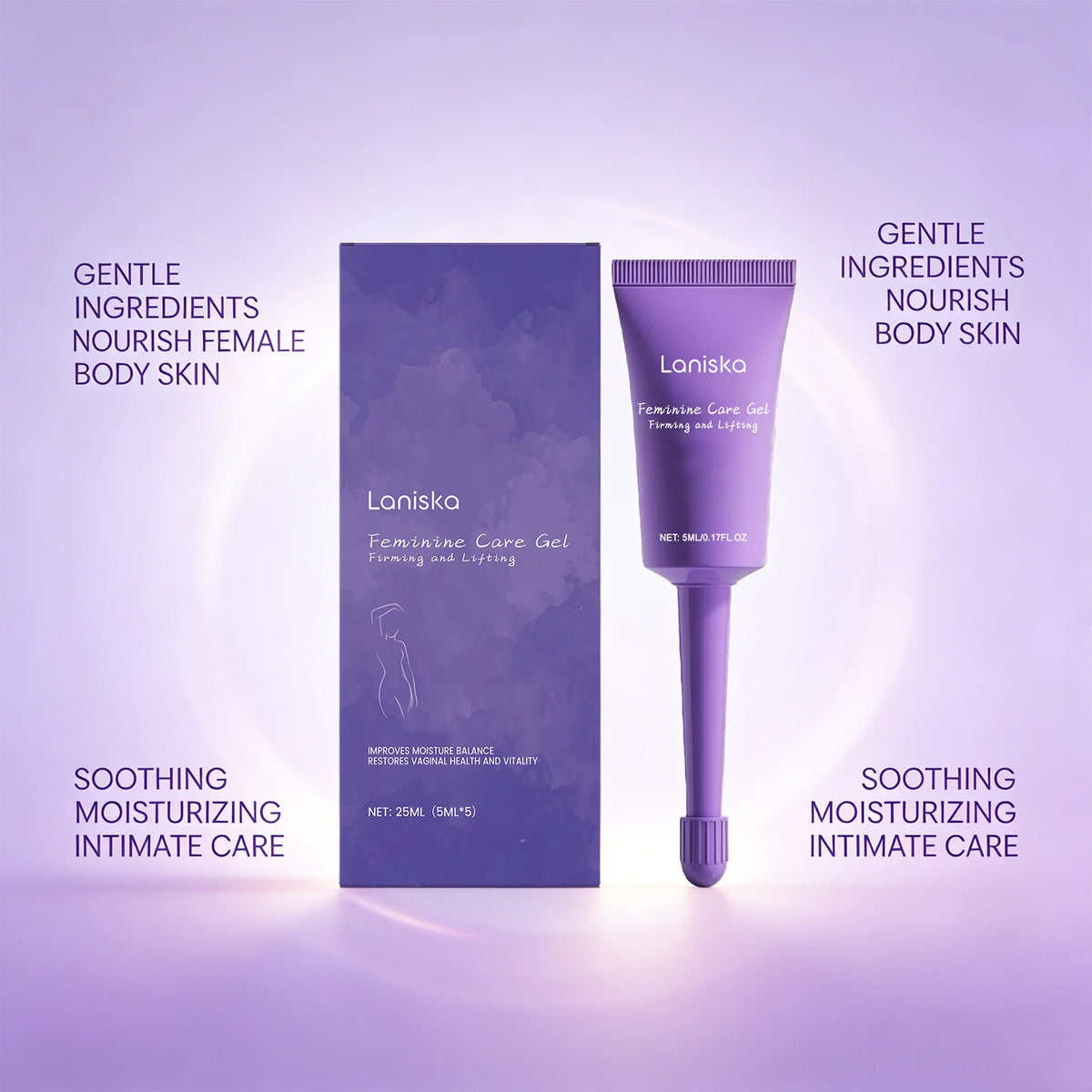 Feminine Intimate Care Gel - Natural Moisturizing & Refreshing Personal Hygiene