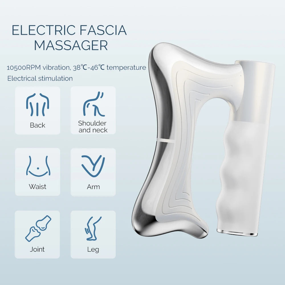Electric Heated Gua Sha Muscle Scraper Massager - 1