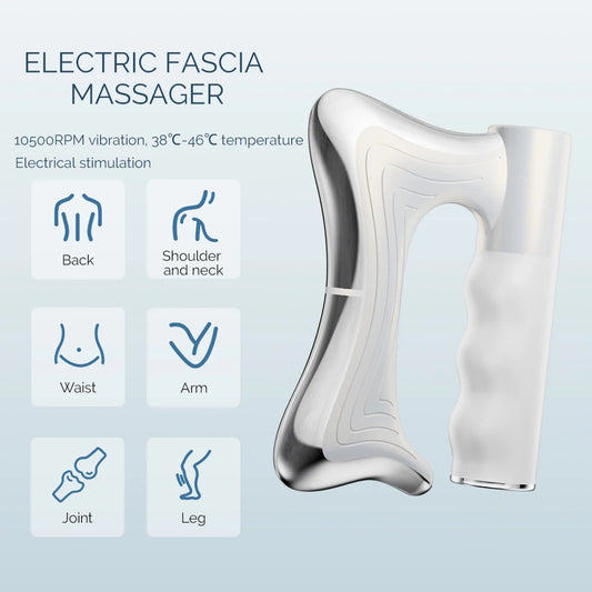 Electric Heated Gua Sha Muscle Scraper Massager