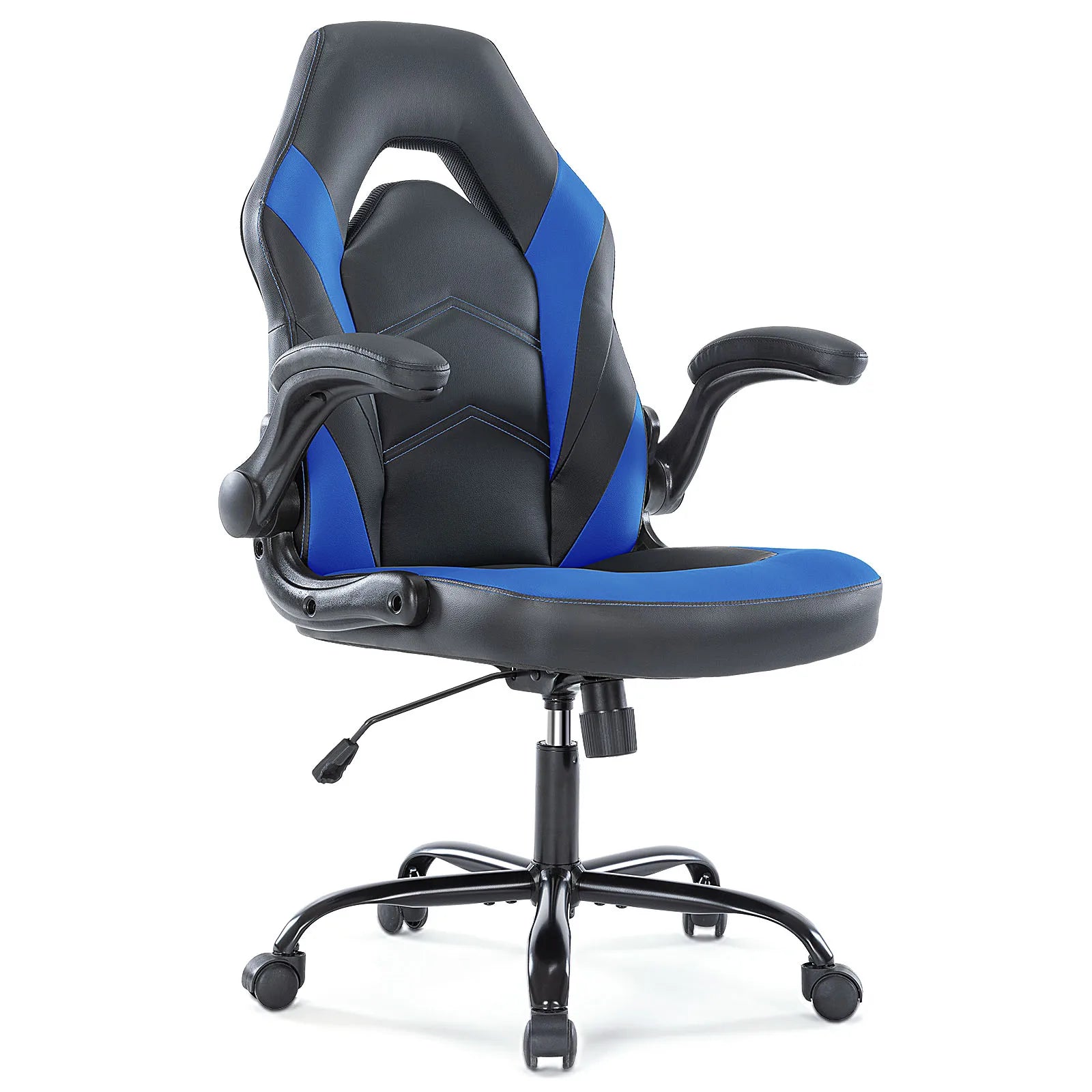 Ergonomic Racing Gaming Chair - Adjustable Height & Flip-Up Armrest Desk Chair - 15