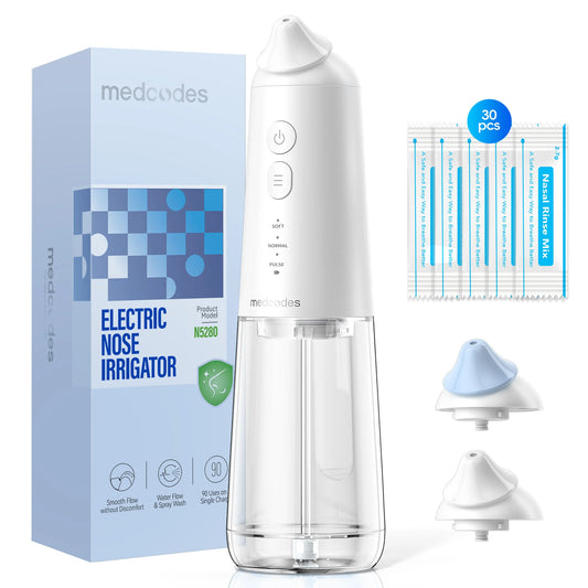 Electric Nasal Irrigation System for Sinus Relief and Nasal Congestion