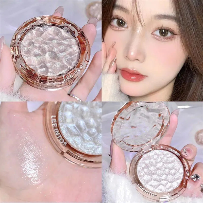 Shimmer Glow Highlighter & Contour Palette - Long-Lasting Radiant Finish