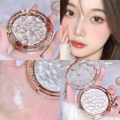 Shimmer Glow Highlighter & Contour Palette - Long-Lasting Radiant Finish