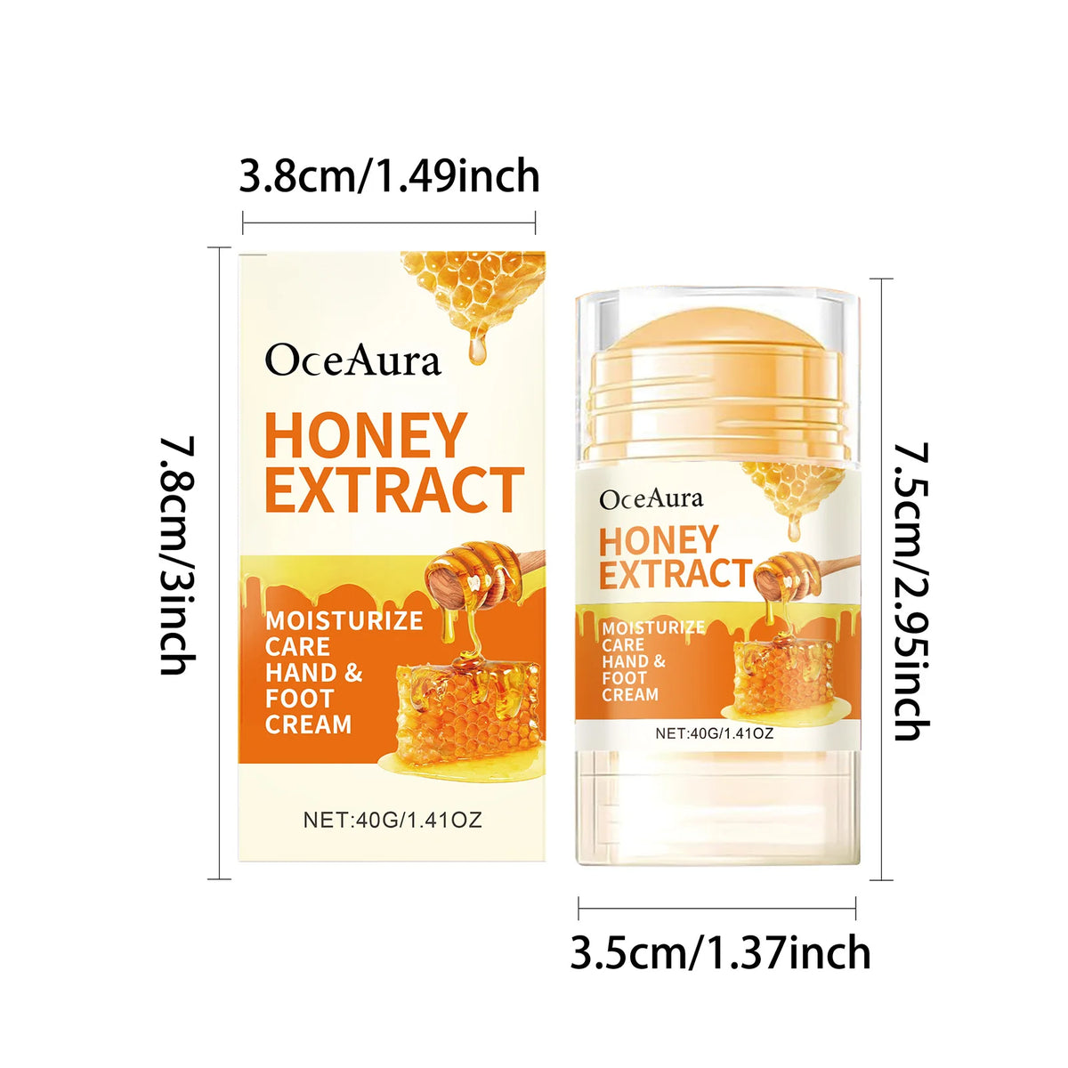 Honey Extract Moisturizing Heel Balm for Dry Cracked Skin Repair