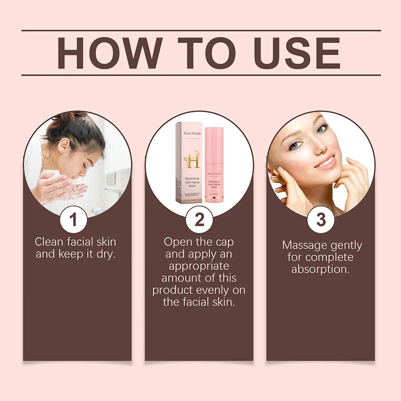 Collagen Anti-Aging Moisturizing Balm Stick for Face Lifting & Wrinkle Removal - 6