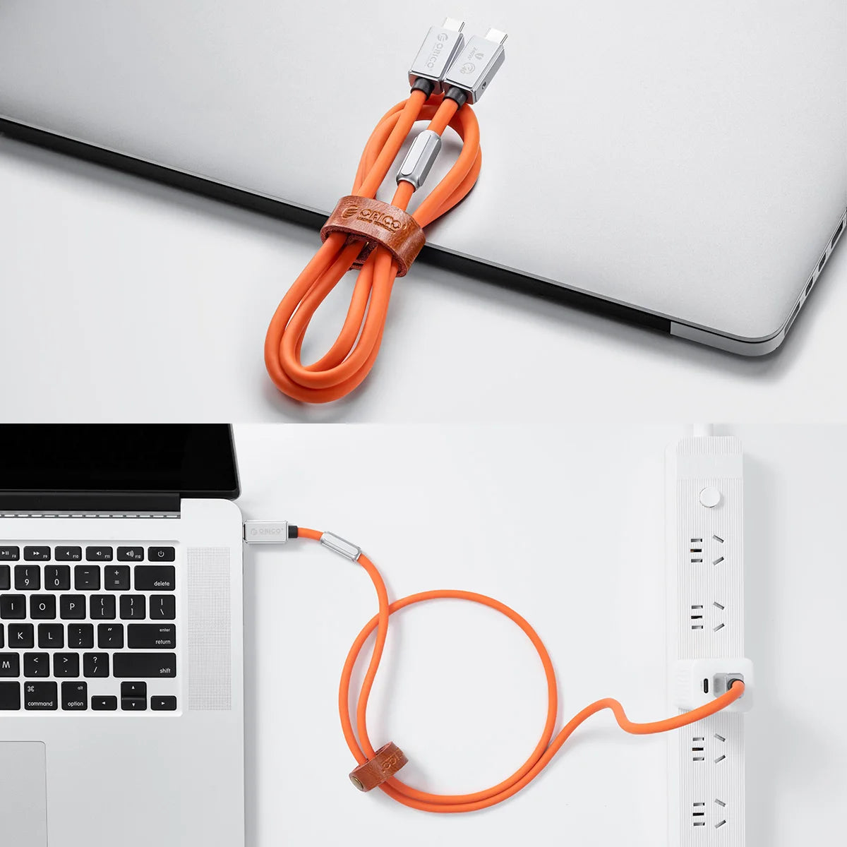 ORICO 240W USB4 Cable: 40Gbps Fast Data Transfer & 8K Video Display