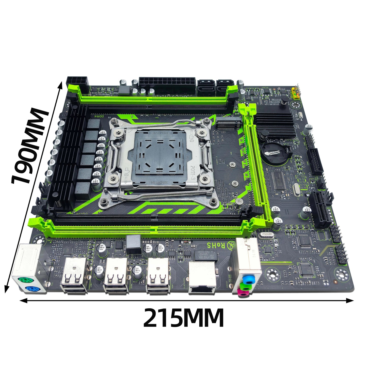 ZSUS X99 LGA2011-3 Motherboard Kit with Xeon E5-2630 v4 & 16GB DDR4 RAM