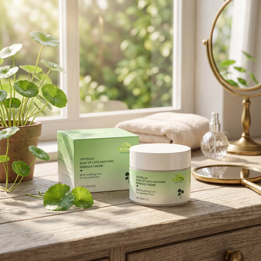 Centella Asiatica Soothing Cream – Calming Facial Moisturizer for Sensitive Skin