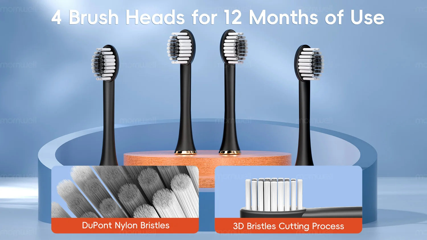 Portable Water Flosser and Sonic Electric Toothbrush Combo Set - 20