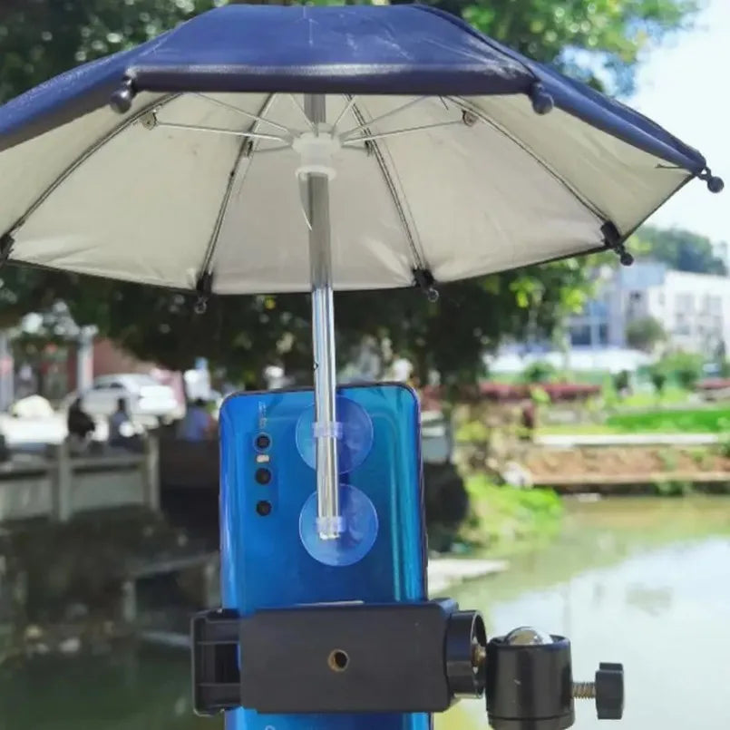 Mobile Phone Parasol Sun Shade Umbrella for Smartphone Screen Protection
