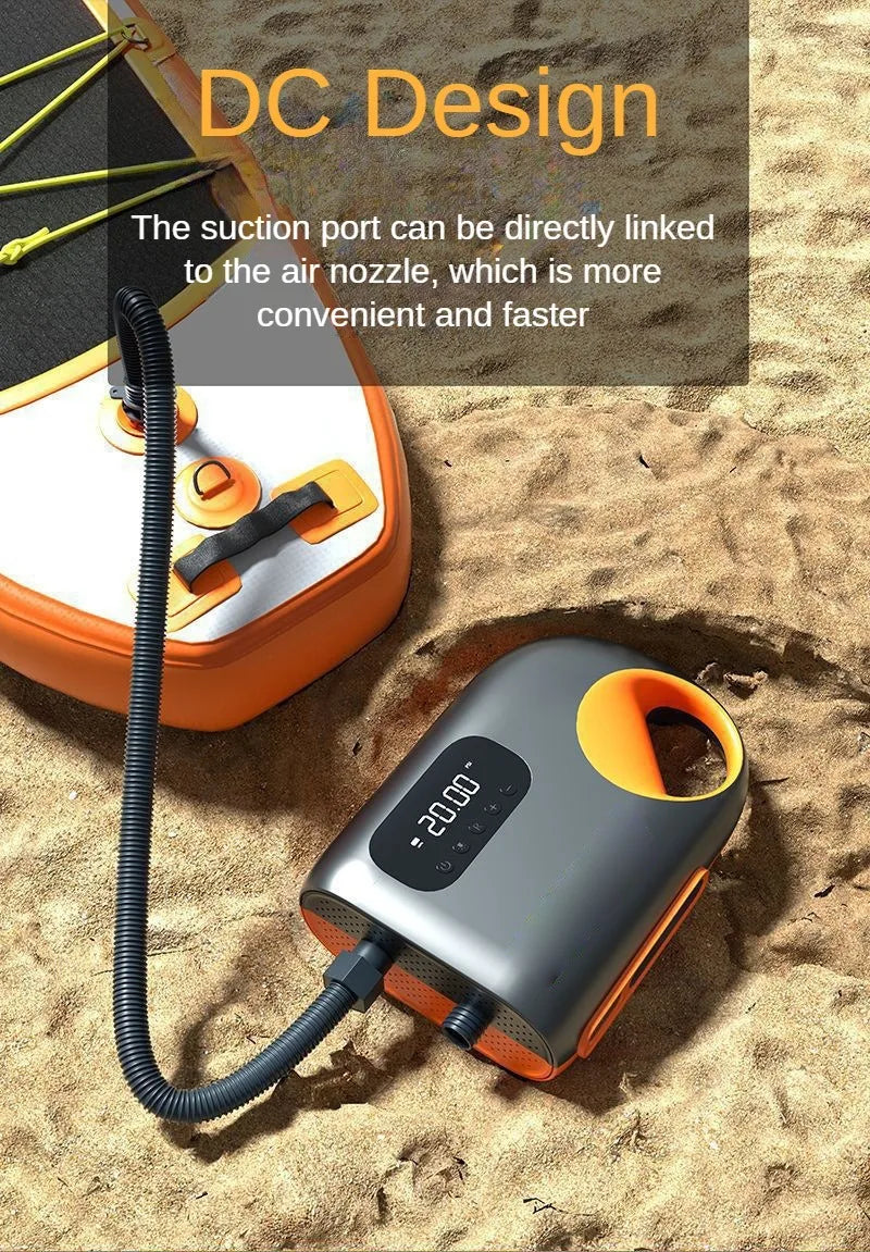 12V 20PSI Electric SUP Air Pump for Paddle Boards & Kayaks