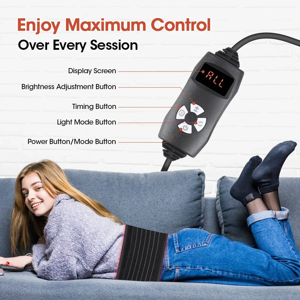 Red Light Therapy Device - Infrared LED Pain Relief & Skin Rejuvenation Belt - 2