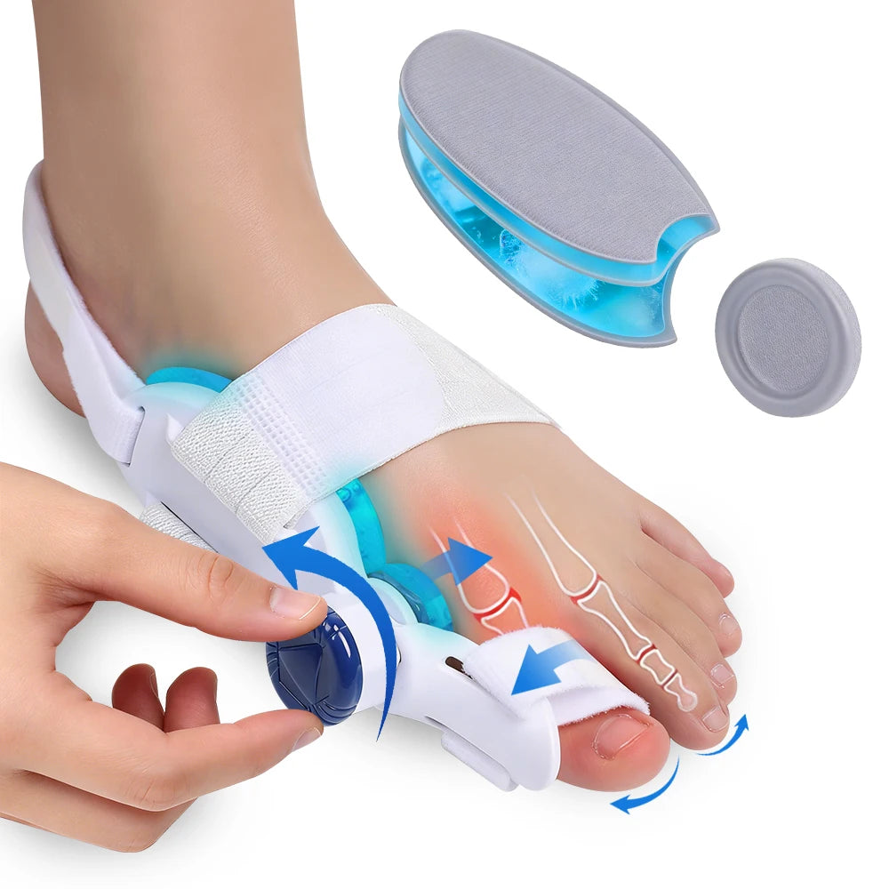 Adjustable Bunion Corrector & Big Toe Straightener - 25
