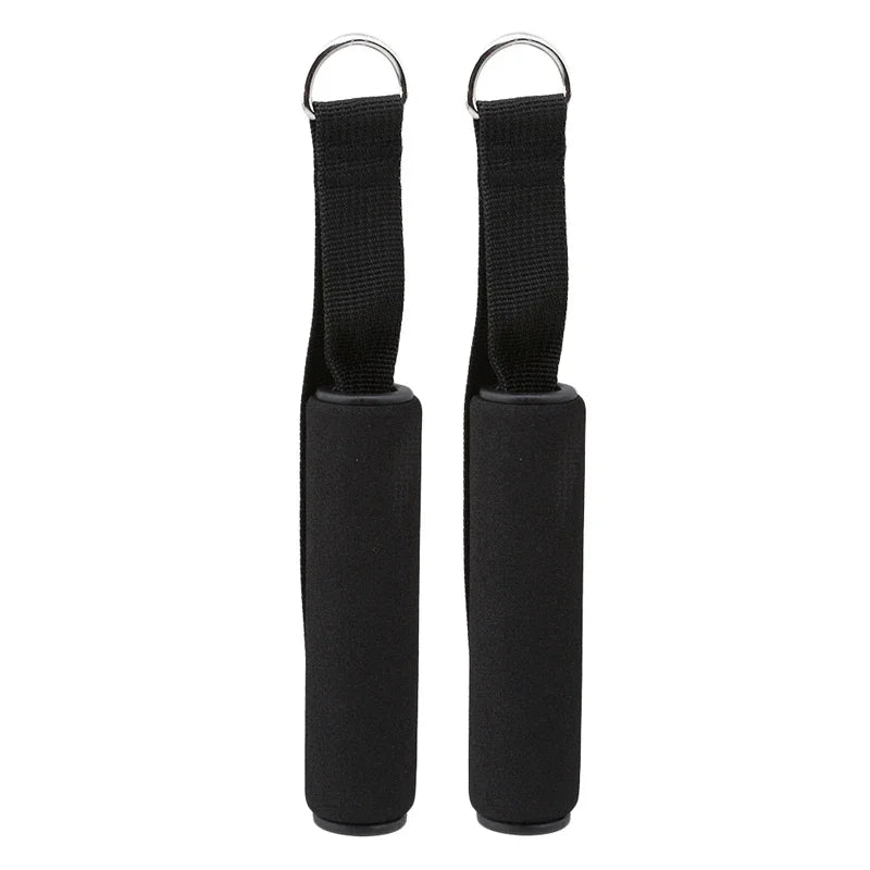 2PCS Heavy Duty Fitness Resistance Band Handles – Non-Slip Gym Grip Straps