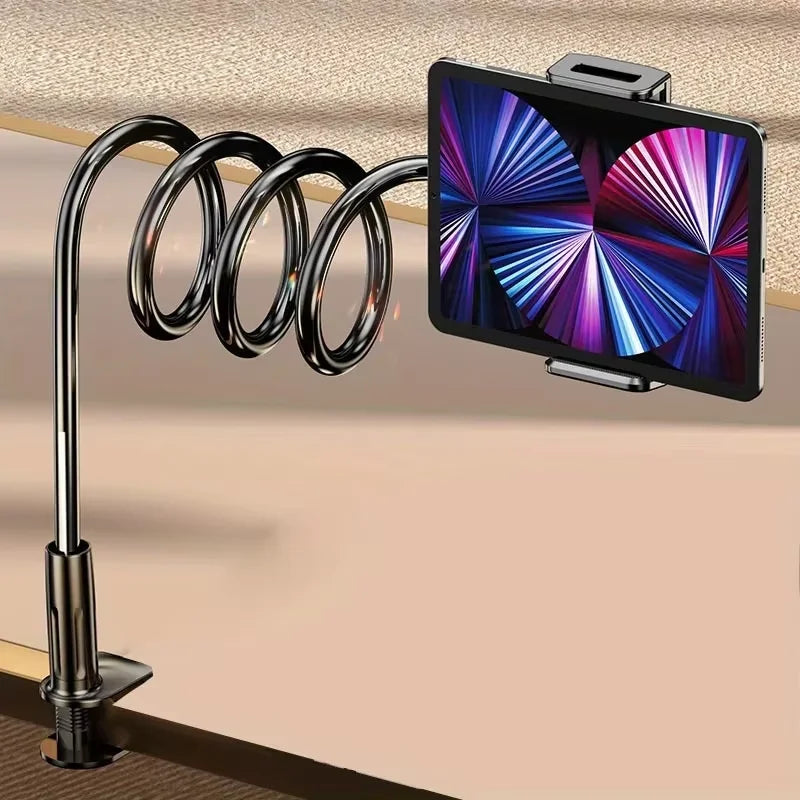 Foldable Bedside Phone & Tablet Stand - Adjustable Lazy Holder for iPad - 9