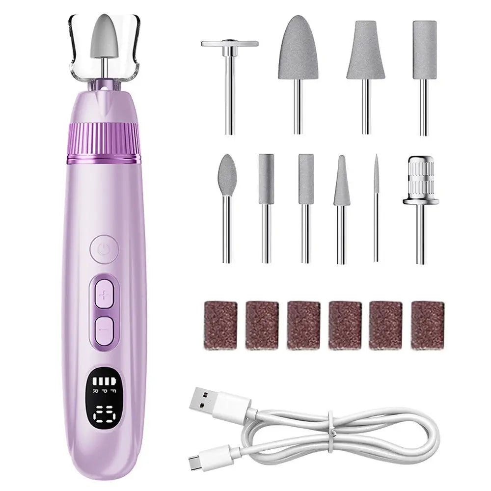 Professional Electric Nail Drill Set - Cordless Manicure & Pedicure File