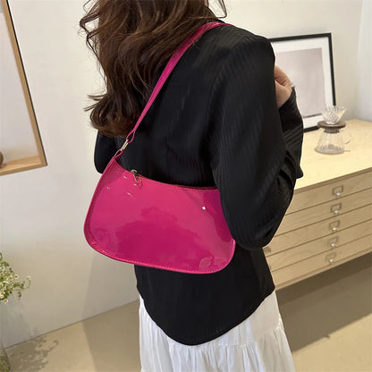 Luxury Retro PU Leather Hobo