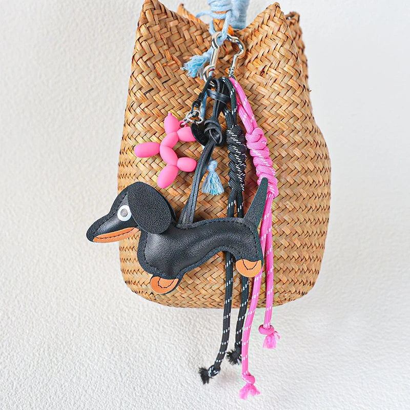 Luxury Sausage Dog Keychain