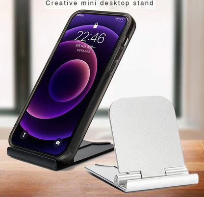 Adjustable Foldable Desktop Phone & Tablet Stand for iPhone, iPad & Samsung