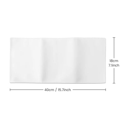 Reusable Organic Cotton Castor Oil Pack Wrap with Adjustable Strap