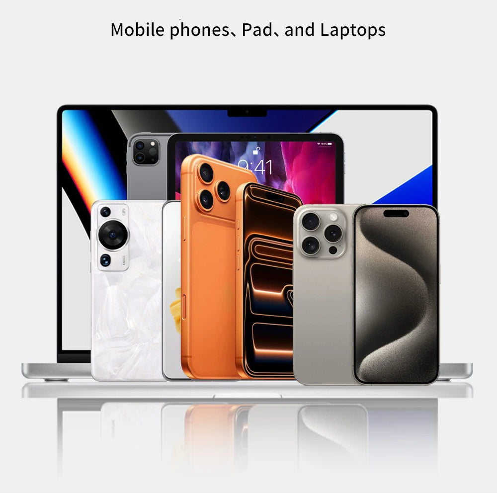 240W 2-in-1 USB-C Fast Charging Cable with Built-in Phone Stand - 14