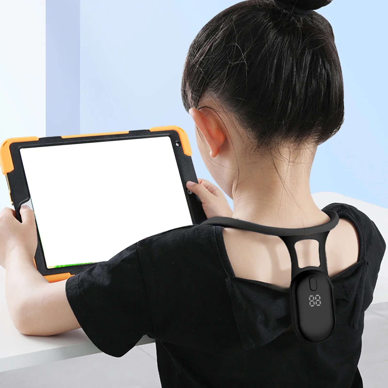 Smart Vibration Posture Corrector - Back Spine Alignment Reminder - 10