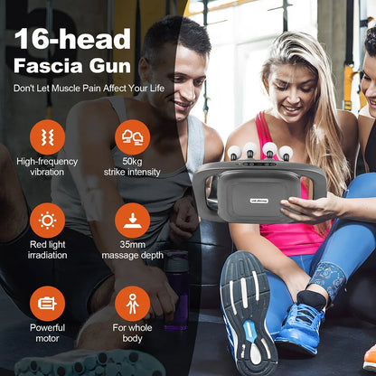 16-Head Deep Tissue Massager
