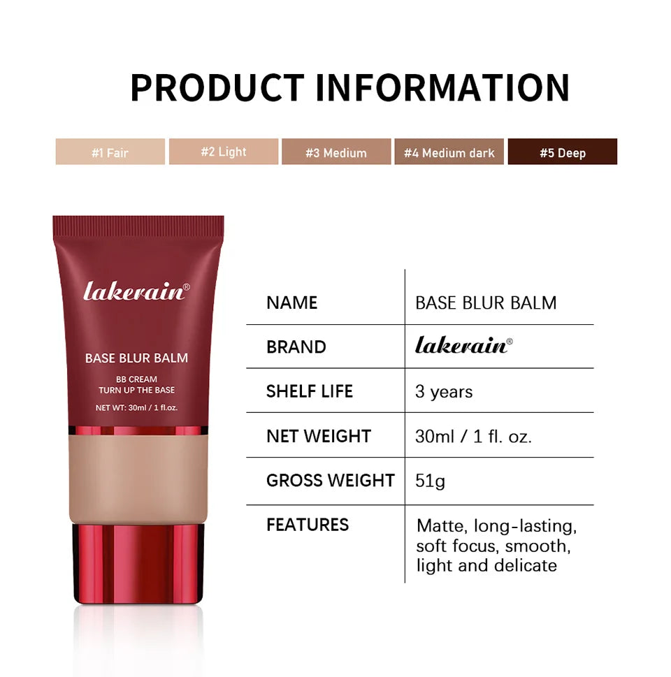 Matte Blurring Balm Foundation | Long-Lasting Oil Control - 16
