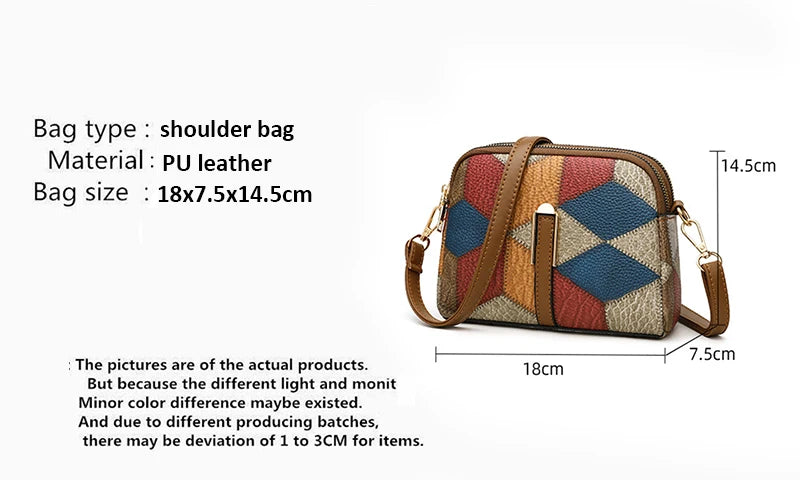 Luxury Vintage PU Shell Bag
