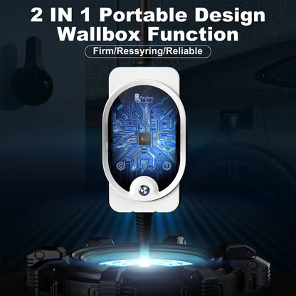 7KW Type 2 EV Wallbox Charger - Smart Wi-Fi App Control Fast Charging