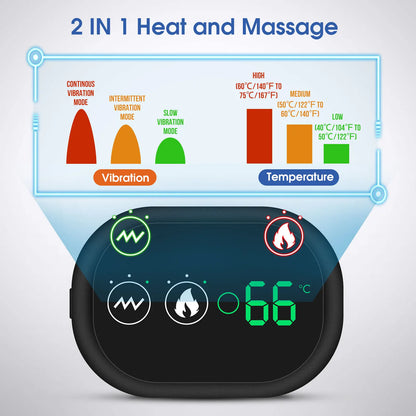 Heated Joint Massager Brace for Shoulder Knee Elbow