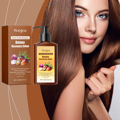 Batana & Rosemary Hair Growth Shampoo for Deep Scalp Repair & Anti-Dandruff